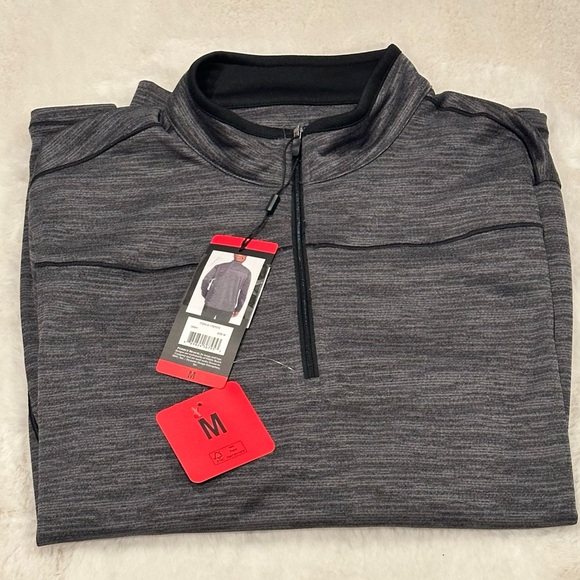 Pebble Beach Men's 1/4 Zip Performance Shirt, Size M - Picture 2 of 5